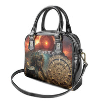 Personalized Mexican Aztec Warriors Shoulder Handbag