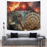 Personalized Mexican Aztec Warriors Tapestry - Wonder Print Shop