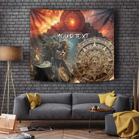 Personalized Mexican Aztec Warriors Tapestry - Wonder Print Shop