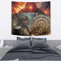 Personalized Mexican Aztec Warriors Tapestry - Wonder Print Shop