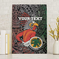 Personalized Mexican Tribal Aztec Warriors Canvas Wall Art Aztec Sun God - Wonder Print Shop