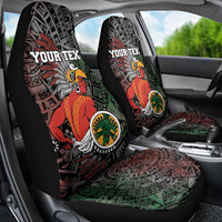 Personalized Mexican Tribal Aztec Warriors Car Seat Cover Aztec Sun God - Wonder Print Shop