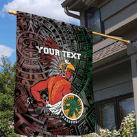 Personalized Mexican Tribal Aztec Warriors Garden Flag Aztec Sun God - Wonder Print Shop