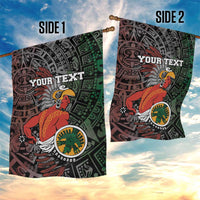 Personalized Mexican Tribal Aztec Warriors Garden Flag Aztec Sun God - Wonder Print Shop