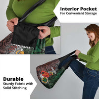 Personalized Mexican Tribal Aztec Warriors Grocery Bag Aztec Sun God