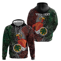 Personalized Mexican Tribal Aztec Warriors Hoodie Aztec Sun God - Wonder Print Shop