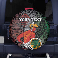 Personalized Mexican Tribal Aztec Warriors Spare Tire Cover Aztec Sun God - Wonder Print Shop