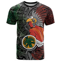 Personalized Mexican Tribal Aztec Warriors T Shirt Aztec Sun God - Wonder Print Shop