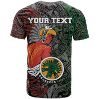 Personalized Mexican Tribal Aztec Warriors T Shirt Aztec Sun God - Wonder Print Shop
