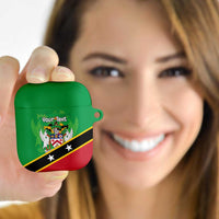 Personalized Saint Kitts And Nevis AirPods Case Country Above Self - Wonder Print Shop