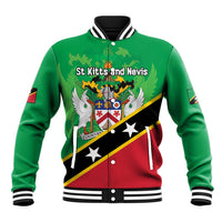 Personalized Saint Kitts And Nevis Baseball Jacket Country Above Self - Wonder Print Shop