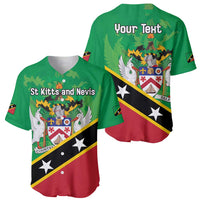 Personalized Saint Kitts And Nevis Baseball Jersey Country Above Self - Wonder Print Shop