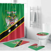Personalized Saint Kitts And Nevis Bathroom Set Country Above Self - Wonder Print Shop