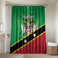 Personalized Saint Kitts And Nevis Bathroom Set Country Above Self - Wonder Print Shop