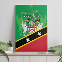 Personalized Saint Kitts And Nevis Canvas Wall Art Country Above Self - Wonder Print Shop