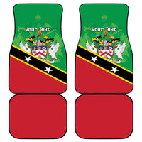 Personalized Saint Kitts And Nevis Car Mats Country Above Self - Wonder Print Shop