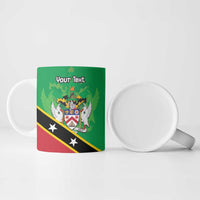 Personalized Saint Kitts And Nevis Ceramic Mug Country Above Self - Wonder Print Shop