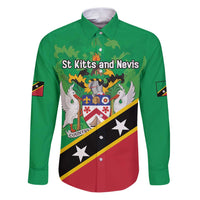Personalized Saint Kitts And Nevis Family Matching Puletasi and Hawaiian Shirt Country Above Self - Wonder Print Shop