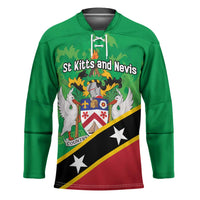 Personalized Saint Kitts And Nevis Hockey Jersey Country Above Self - Wonder Print Shop
