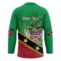 Personalized Saint Kitts And Nevis Hockey Jersey Country Above Self - Wonder Print Shop
