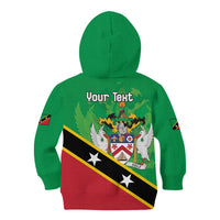 Personalized Saint Kitts And Nevis Kid Hoodie Country Above Self - Wonder Print Shop