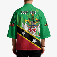 Personalized Saint Kitts And Nevis Kimono Country Above Self - Wonder Print Shop