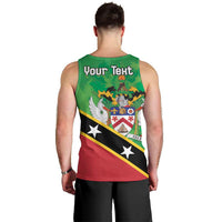 Personalized Saint Kitts And Nevis Men Tank Top Country Above Self - Wonder Print Shop