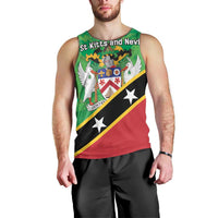Personalized Saint Kitts And Nevis Men Tank Top Country Above Self - Wonder Print Shop