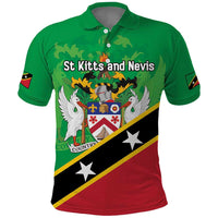 Personalized Saint Kitts And Nevis Polo Shirt Country Above Self - Wonder Print Shop