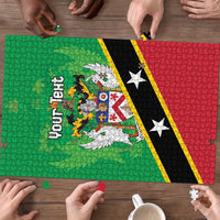 Personalized Saint Kitts And Nevis Puzzle Country Above Self - Wonder Print Shop