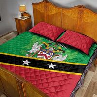 Personalized Saint Kitts And Nevis Quilt Bed Set Country Above Self - Wonder Print Shop