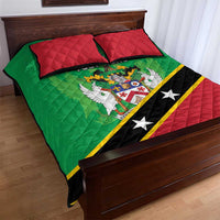 Personalized Saint Kitts And Nevis Quilt Bed Set Country Above Self - Wonder Print Shop