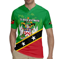 Personalized Saint Kitts And Nevis Rugby Jersey Country Above Self - Wonder Print Shop
