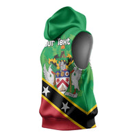 Personalized Saint Kitts And Nevis Sleeveless Hoodie Country Above Self - Wonder Print Shop