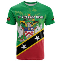 Personalized Saint Kitts And Nevis T Shirt Country Above Self - Wonder Print Shop