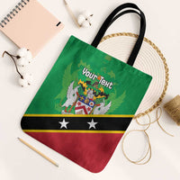 Personalized Saint Kitts And Nevis Tote Bag Country Above Self - Wonder Print Shop