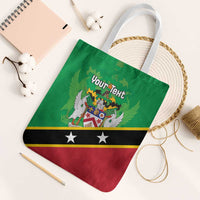 Personalized Saint Kitts And Nevis Tote Bag Country Above Self - Wonder Print Shop