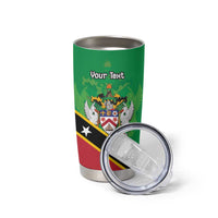 Personalized Saint Kitts And Nevis Tumbler Cup Country Above Self - Wonder Print Shop