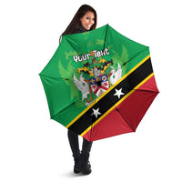 Personalized Saint Kitts And Nevis Umbrella Country Above Self - Wonder Print Shop