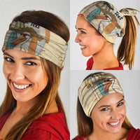 Personalized Saint Kitts And Nevis Neck Gaiter Brown Pelican Beach Vibe - Wonder Print Shop