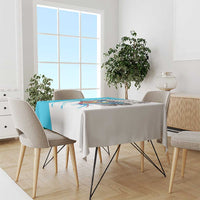 Personalized Honduras Independence Day Tablecloth Scarlet Macaw With Coat Of Arms LT18