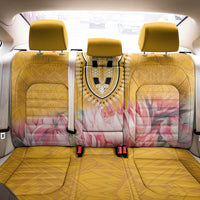 Africa Dashiki Back Car Seat Cover King Protea Floral Motif Patterns - Wonder Print Shop