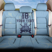Custom Yorkshire Viking Spirit Back Car Seat Cover White Rose of York Blue Version - Wonder Print Shop