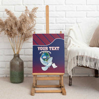 Personalized Liberia White Dove With A Scroll Canvas Wall Art Coat Of Arms - Wonder Print Shop