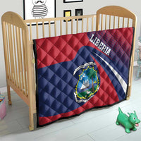 Liberia Coat Of Arms Quilt Red Version - Wonder Print Shop
