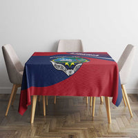 Liberia Coat Of Arms Tablecloth Red Version - Wonder Print Shop