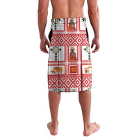 Personalized Ethiopia Christmas Lavalava Lion of Judah - Melikam Gena! - Wonder Print Shop