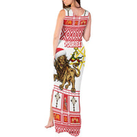 Personalized Ethiopia Christmas Tank Maxi Dress Lion of Judah - Melikam Gena! - Wonder Print Shop