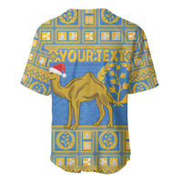 Personalized Eritrea Christmas Baseball Jersey Ruhus Beal Lidet - National Emblem - Wonder Print Shop