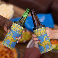 Personalized Eritrea Christmas 4 in 1 Can Cooler Tumbler Ruhus Beal Lidet - National Emblem - Wonder Print Shop